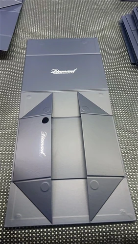 Caja de zapatos de cartón plegable para clientes de Alemania