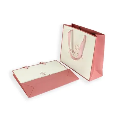 Bolsas de compras de papel impresas personalizadas