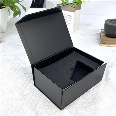Caja plegable impresa